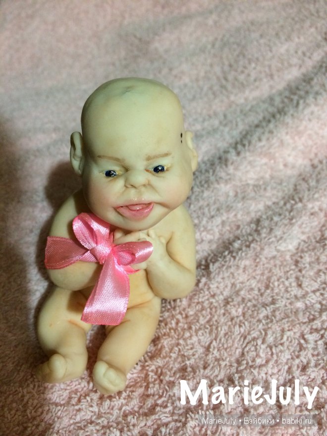 Малышка номер два - авторская кукла Мартина