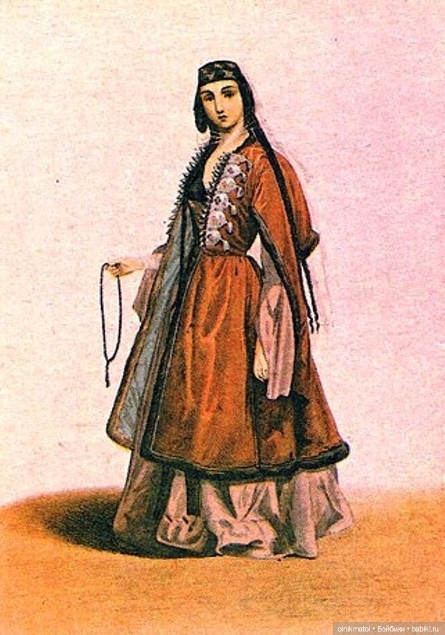Грузинская одежда женская