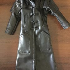 Кожаный плащ для экшн 1/6 Кожаный плащ для экшн 1/6