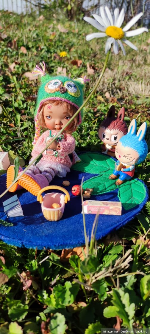 Пикник с подружкой Labubu