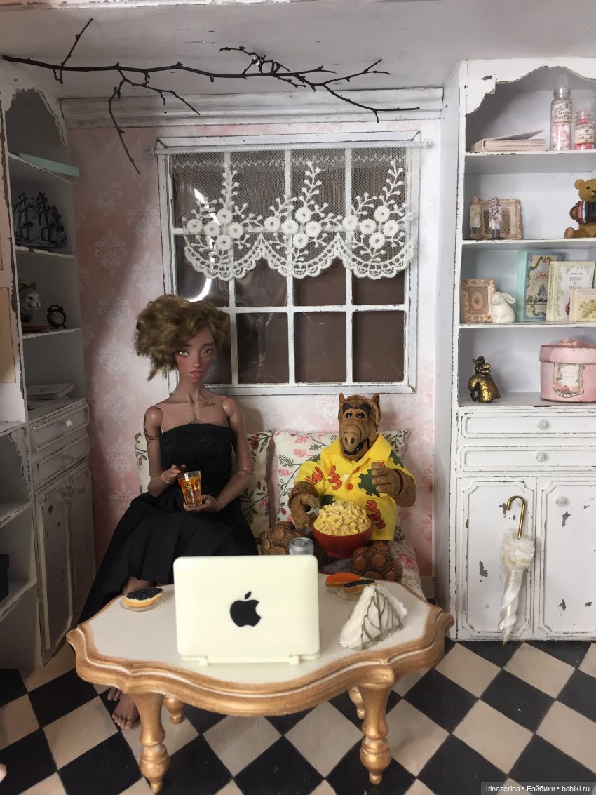 Альф и Эмбер.Вечернее TV — Искусство авторской куклы: реализм