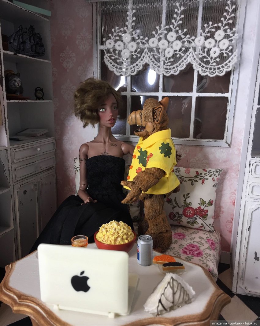 Альф и Эмбер.Вечернее TV — Искусство авторской куклы: реализм (фото 4)