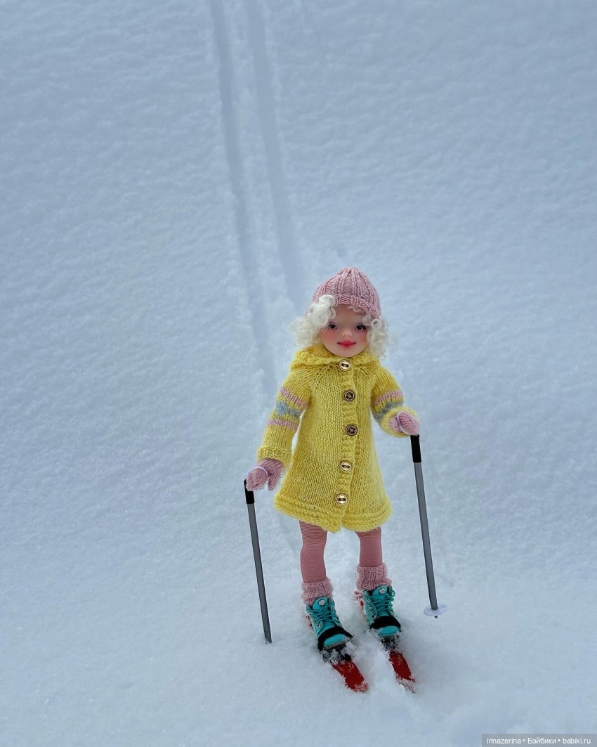 Феечка на лыжах — Фотоистории с куклами BJD (БЖД): сериалы