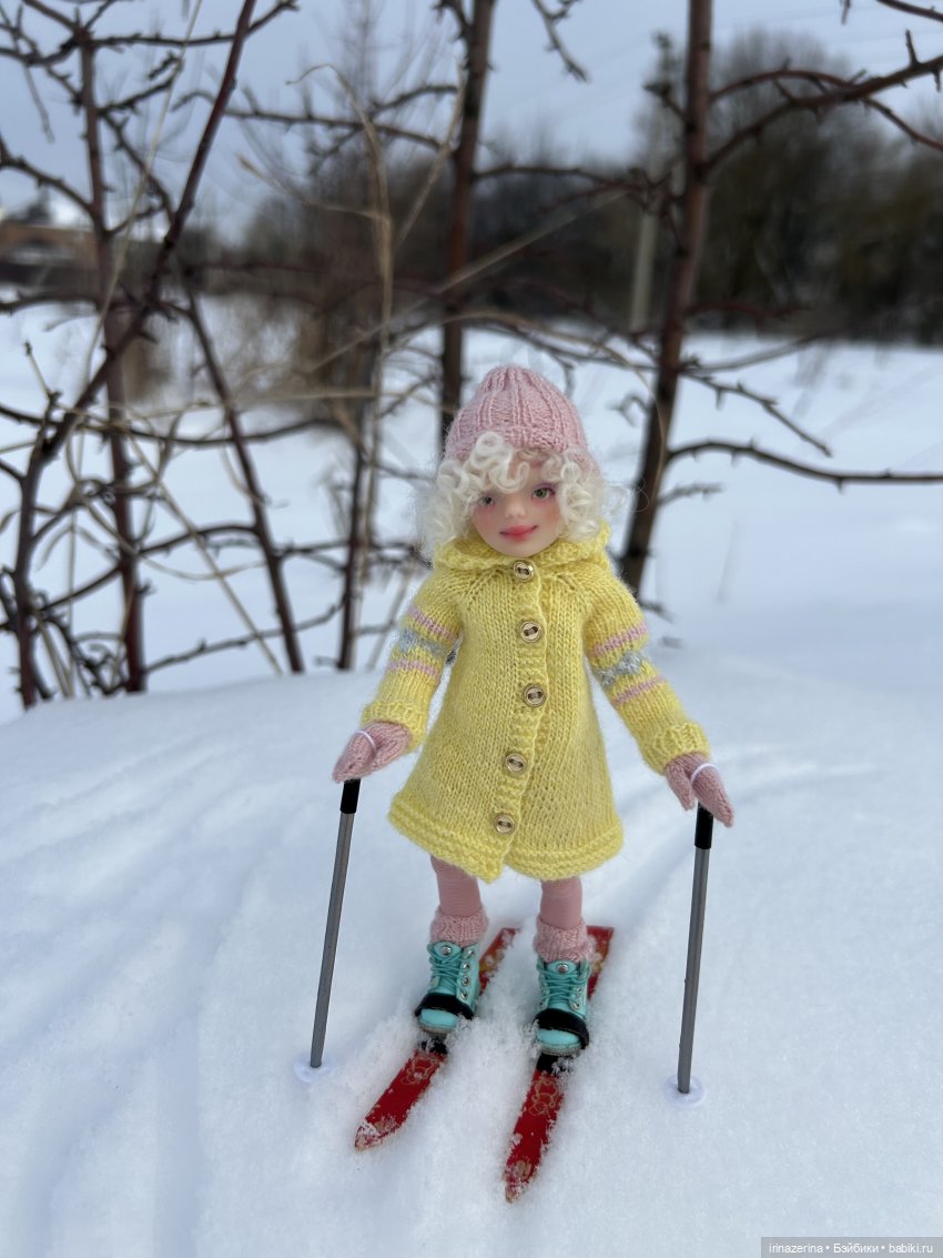 Феечка на лыжах — Фотоистории с куклами BJD (БЖД): сериалы