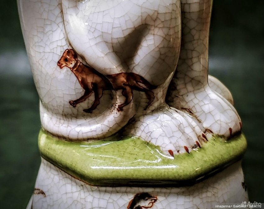 Винтажная фарфоровая собачка. Опознана (фото 6)