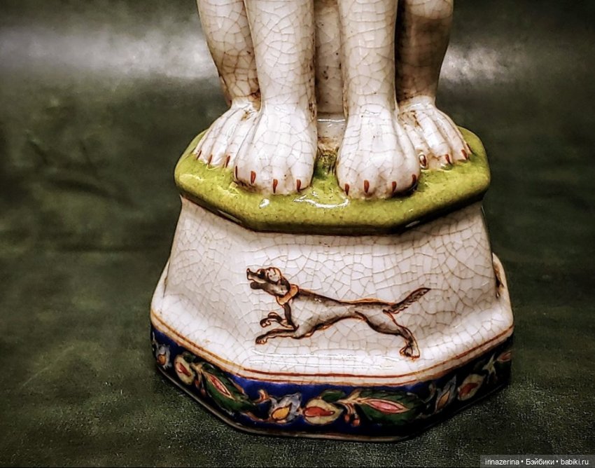 Винтажная фарфоровая собачка. Опознана (фото 8)