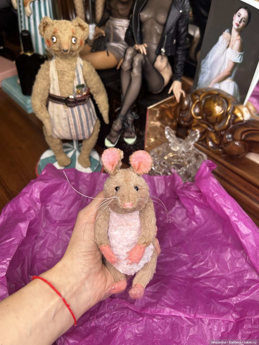 Крыс и Миш — Авторские мишки Тедди и друзья: фото (фото 4)