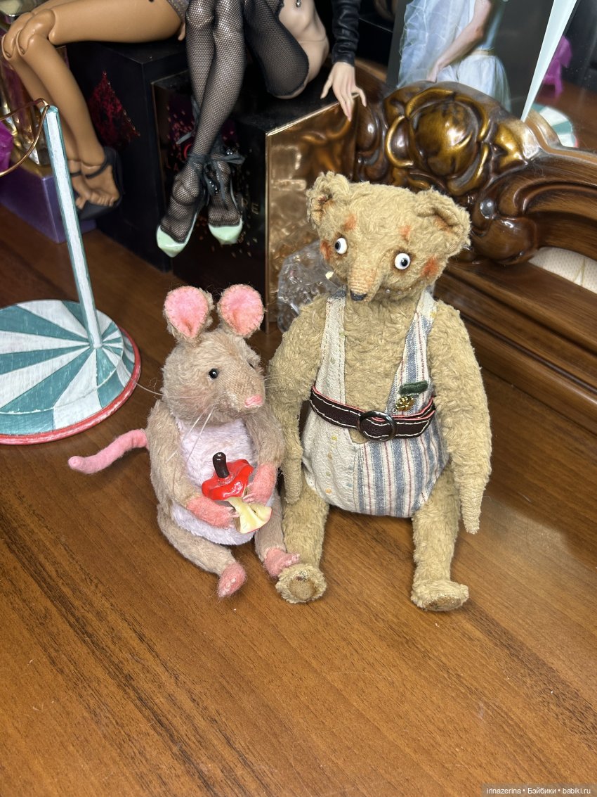 Крыс и Миш — Авторские мишки Тедди и друзья: фото