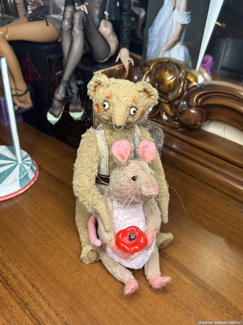 Крыс и Миш — Авторские мишки Тедди и друзья: фото