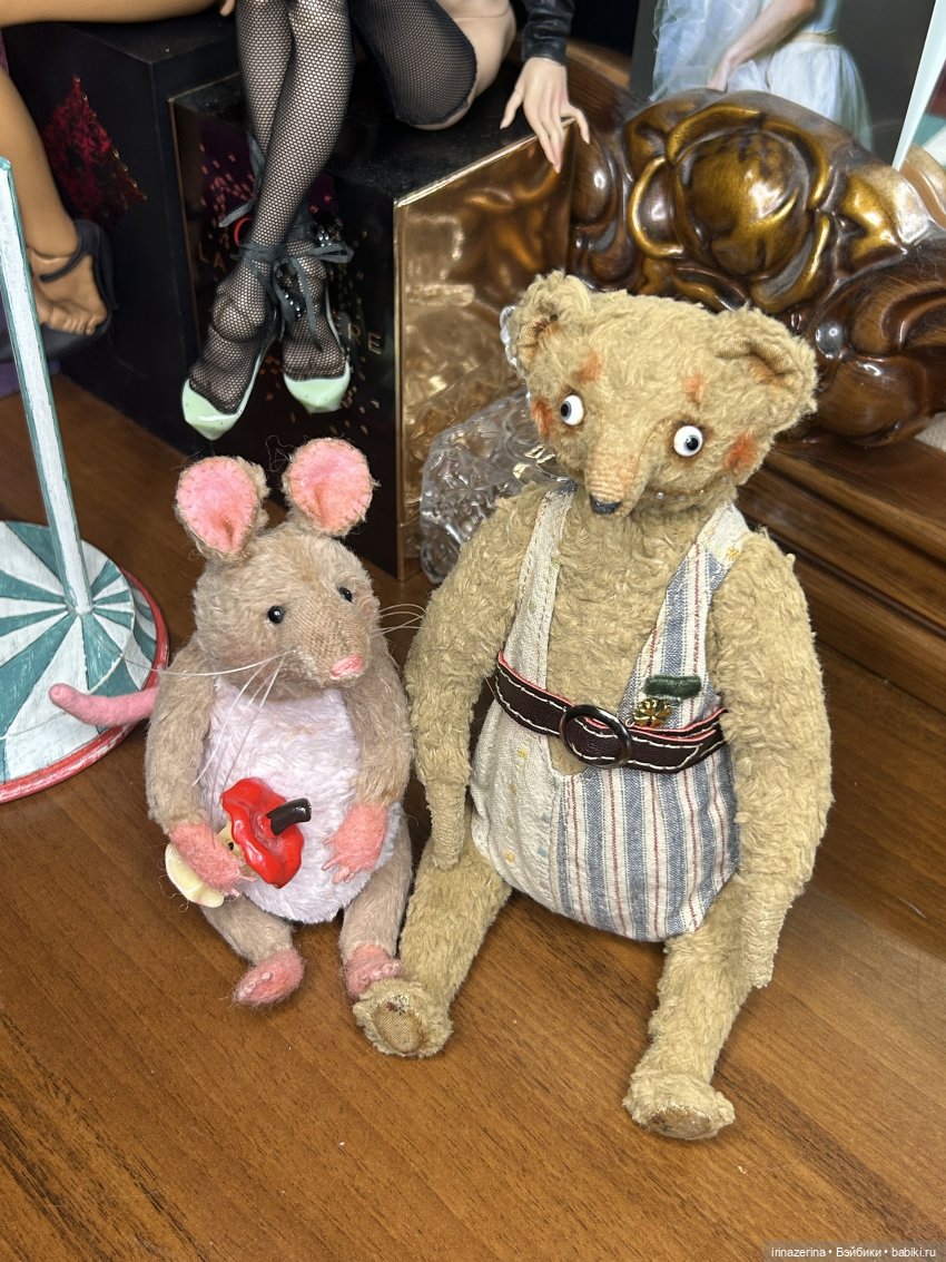 Крыс и Миш — Авторские мишки Тедди и друзья: фото