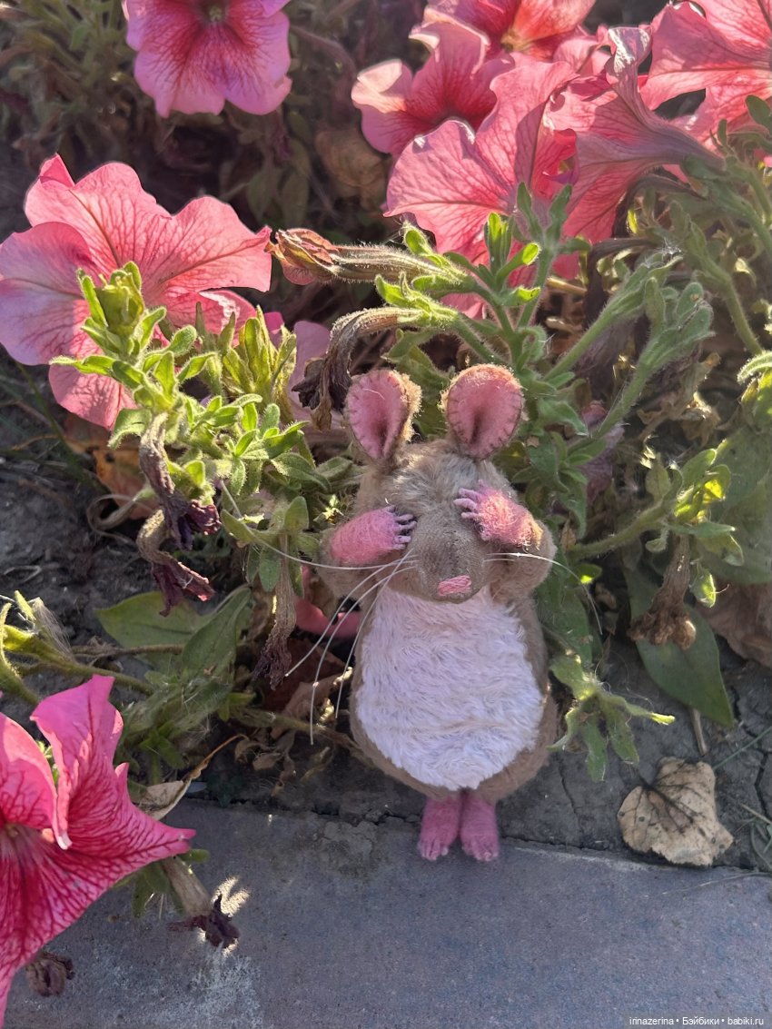 Розовая осень — Авторские мишки Тедди и друзья: фото