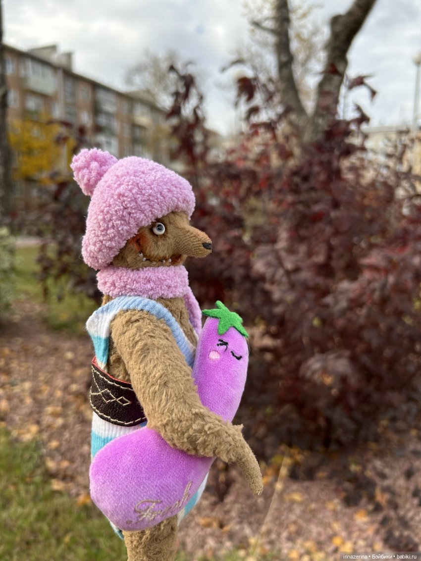 Мих-Мух утеплился — Авторские мишки Тедди и друзья: фото (фото 7)
