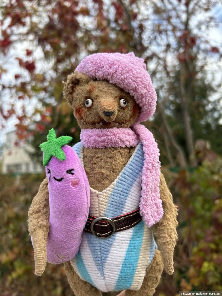 Мих-Мух утеплился — Авторские мишки Тедди и друзья: фото