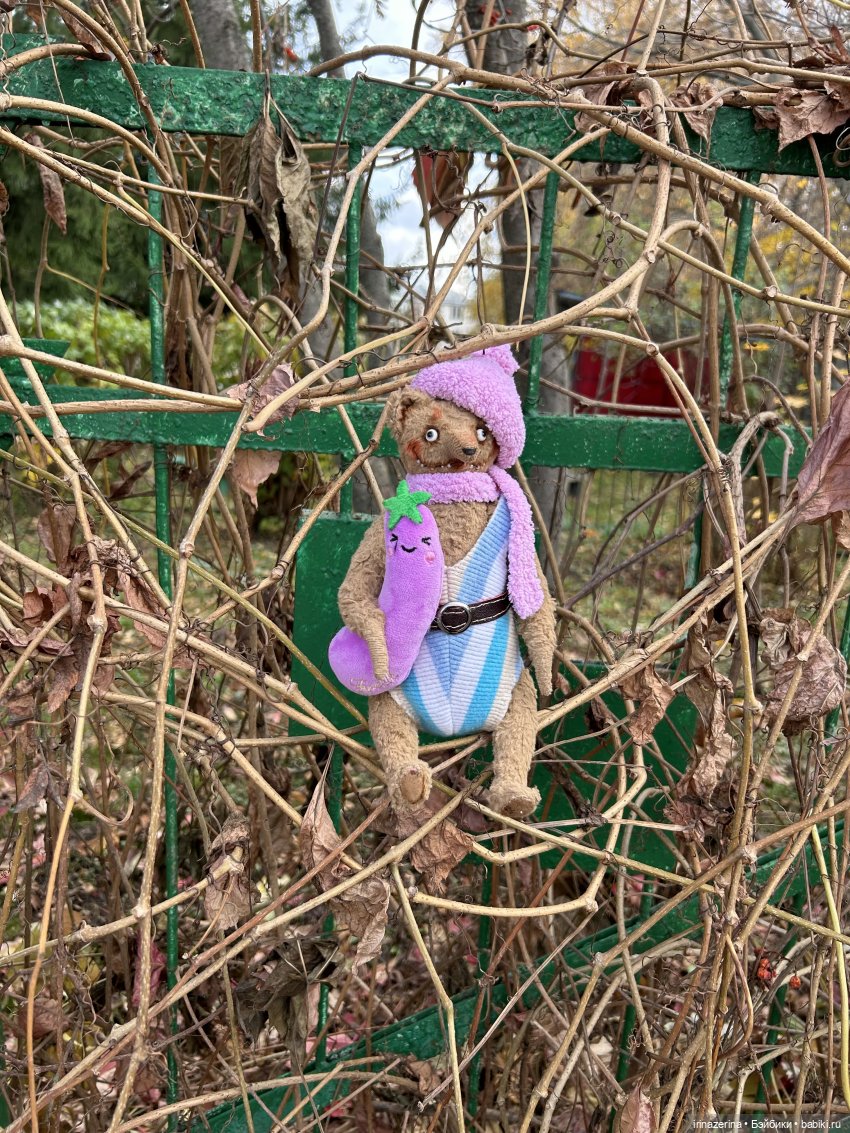 Мих-Мух утеплился — Авторские мишки Тедди и друзья: фото (фото 2)