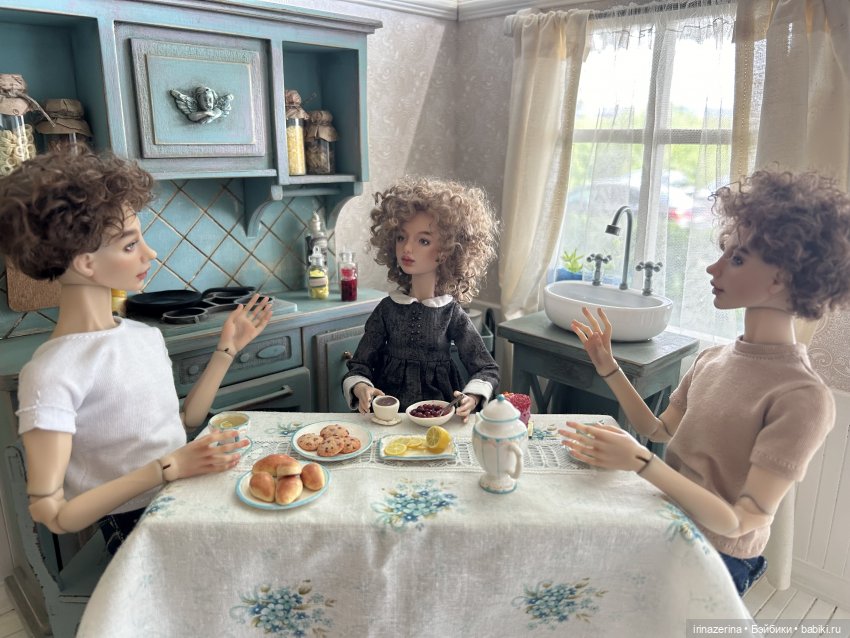 Чаепитие. «такие разные братья»