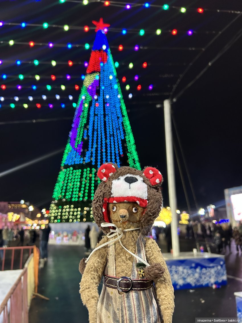 Мих Мух и Ёлка — Авторские мишки Тедди и друзья: фото (фото 2)