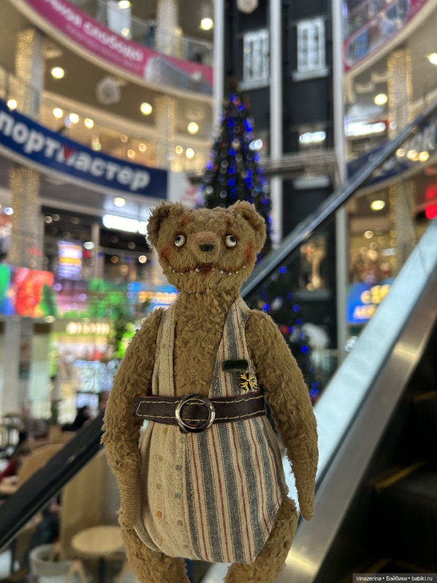 Как Миша в кино ходил — Авторские мишки Тедди и друзья: фото (фото 6)