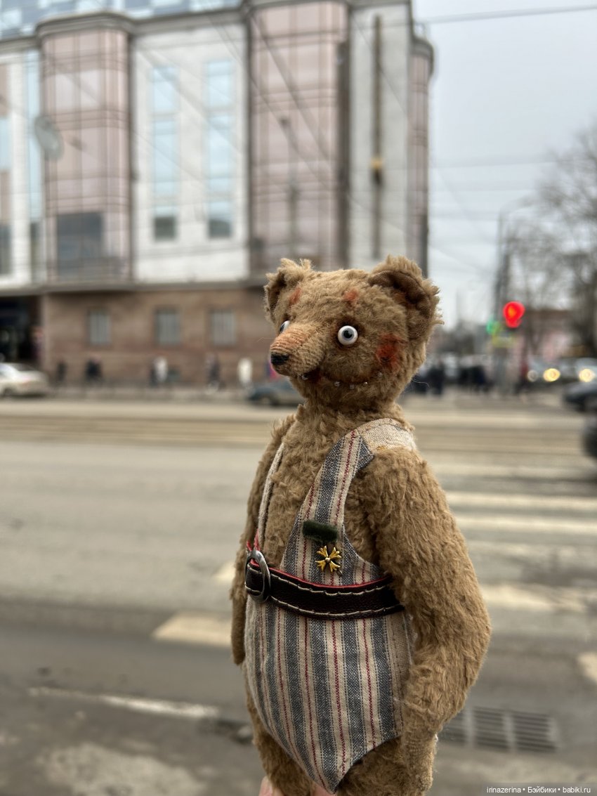 Как Миша в кино ходил — Авторские мишки Тедди и друзья: фото