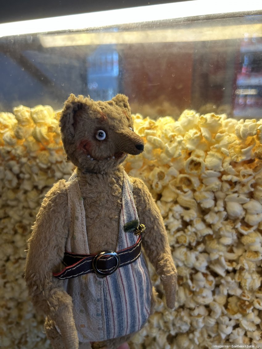 Как Миша в кино ходил — Авторские мишки Тедди и друзья: фото