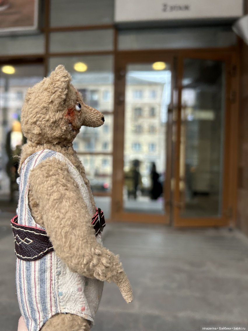 Как Миша в кино ходил — Авторские мишки Тедди и друзья: фото (фото 3)