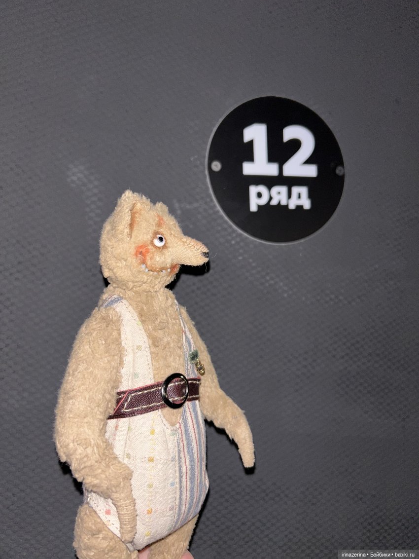 Как Миша в кино ходил — Авторские мишки Тедди и друзья: фото