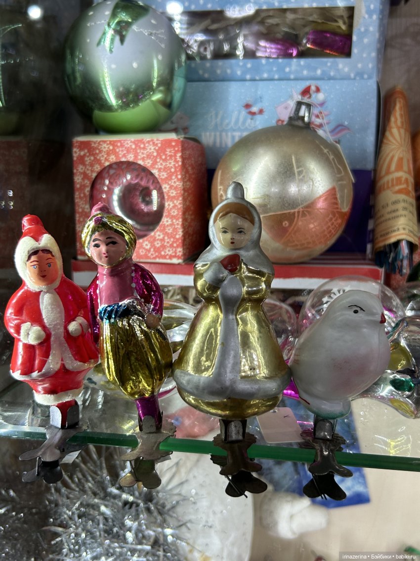 Елочные игрушки антикварные и СССР (фото 3)