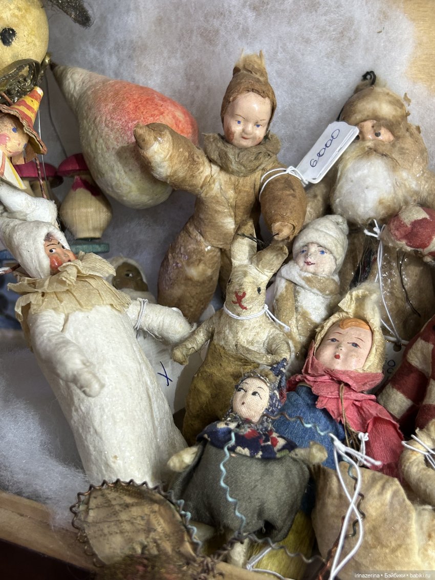 Елочные игрушки антикварные и СССР