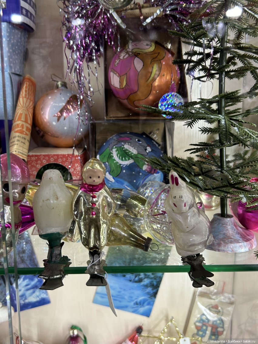 Елочные игрушки антикварные и СССР (фото 4)