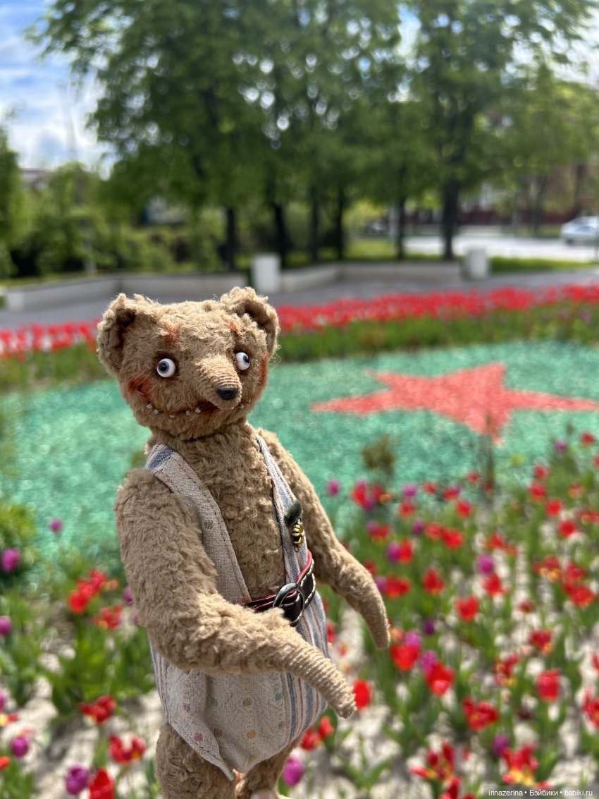 Михмух и Крыс. Весна 🌷 — Авторские мишки Тедди и друзья: фото (фото 9)
