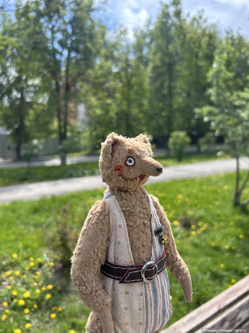 Михмух и Крыс. Весна 🌷 — Авторские мишки Тедди и друзья: фото (фото 3)