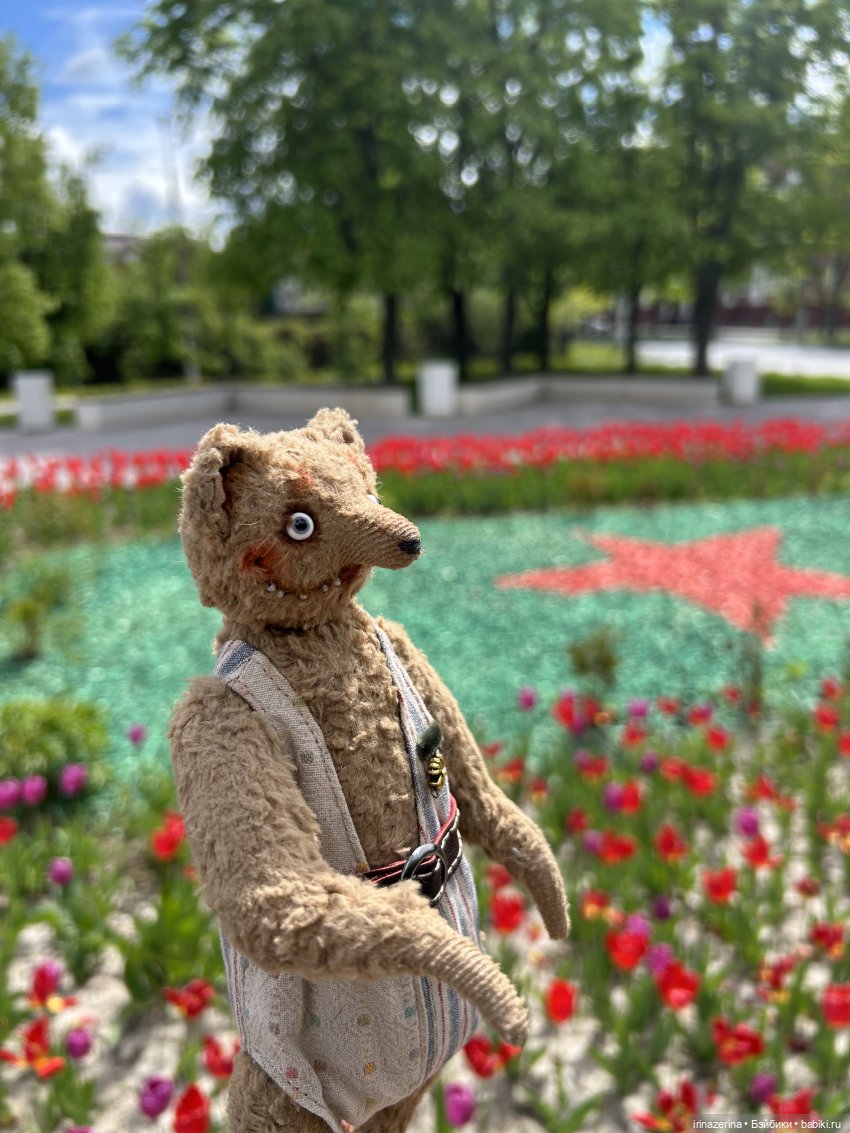 Михмух и Крыс. Весна 🌷 — Авторские мишки Тедди и друзья: фото (фото 8)