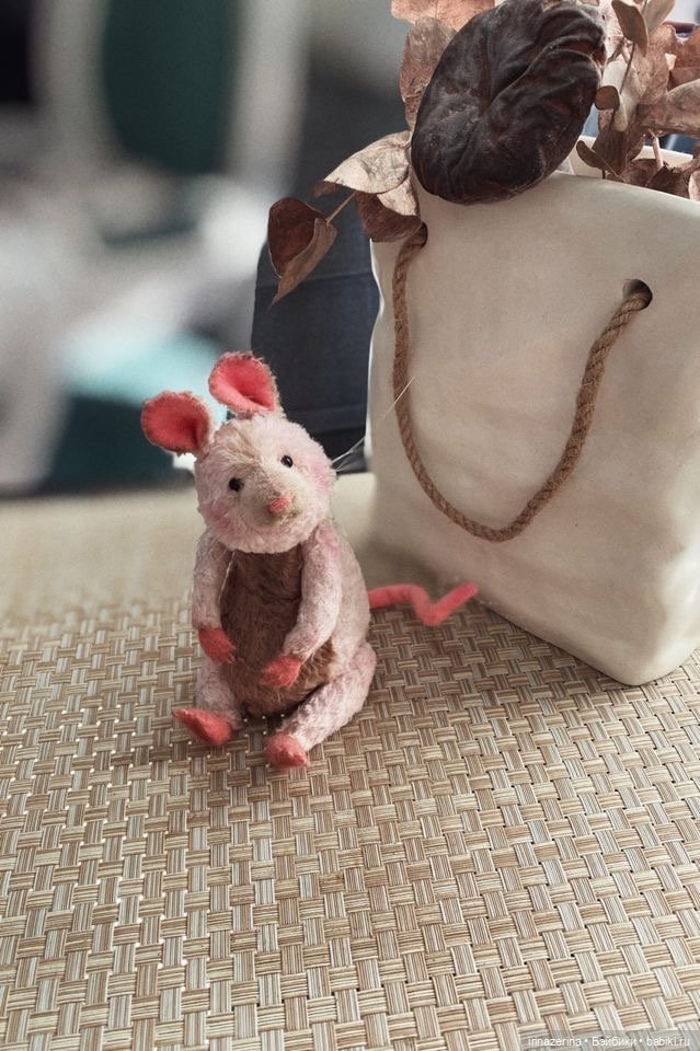 Подружка мистера Крыса — Авторские мишки Тедди и друзья: фото