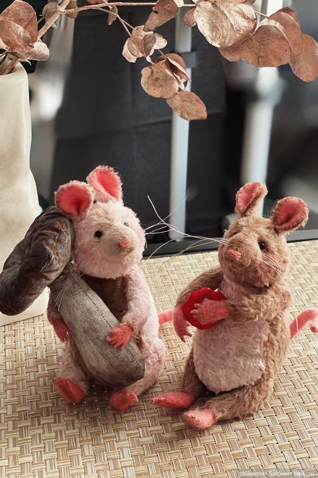 Подружка мистера Крыса — Авторские мишки Тедди и друзья: фото (фото 4)