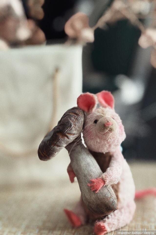 Подружка мистера Крыса — Авторские мишки Тедди и друзья: фото (фото 2)