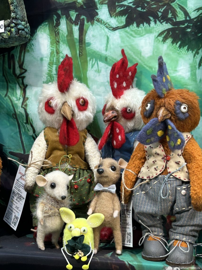 Авторские звери и куклы в Гостинном дворе 2025