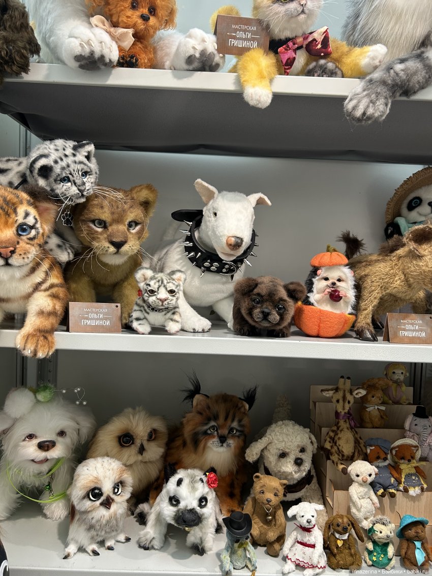 Авторские звери и куклы в Гостинном дворе 2025
