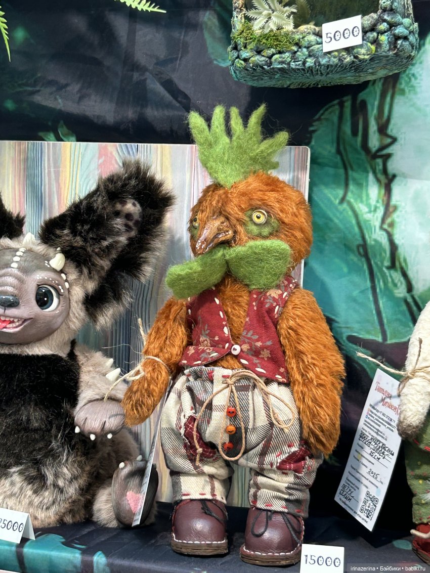 Авторские звери и куклы в Гостинном дворе 2025