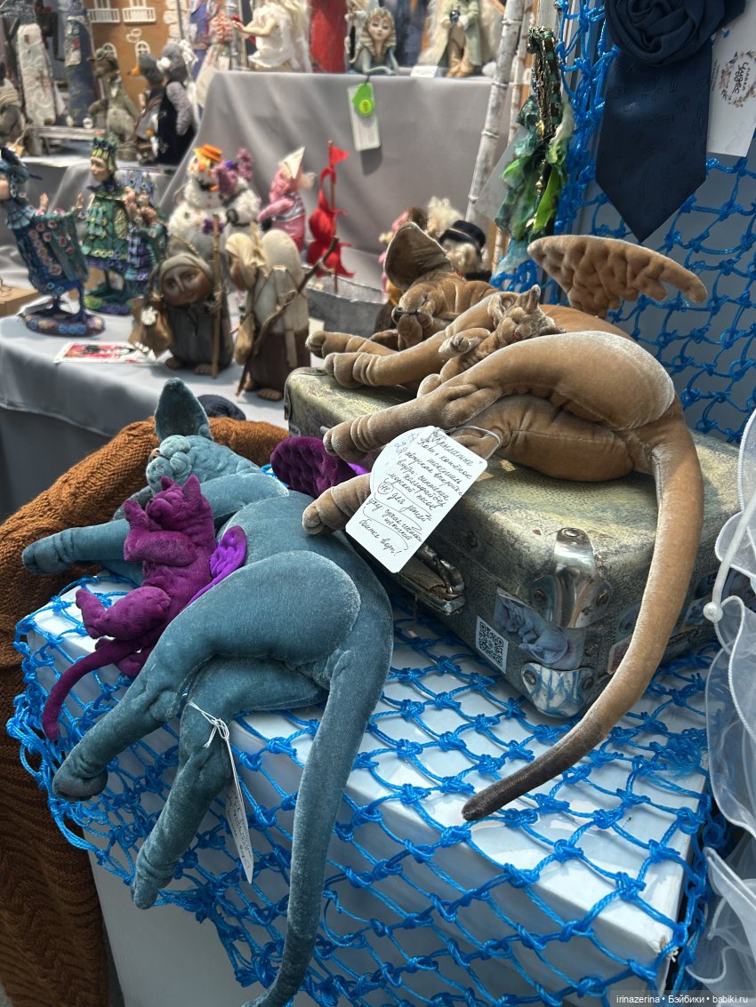 Авторские звери и куклы в Гостинном дворе 2025