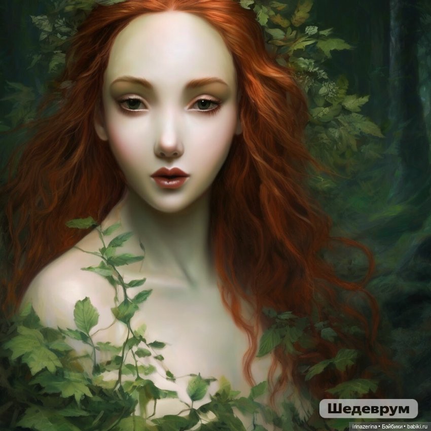 Фантазия Шедевриума на тему Лесная нимфа (фото 6)