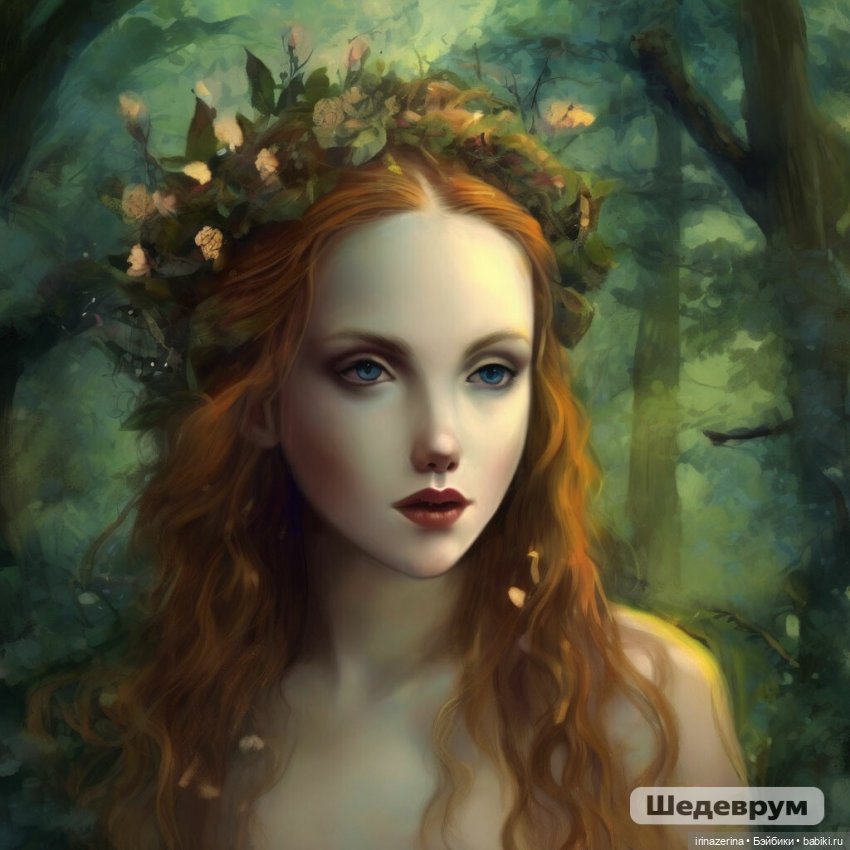 Фантазия Шедевриума на тему Лесная нимфа (фото 7)