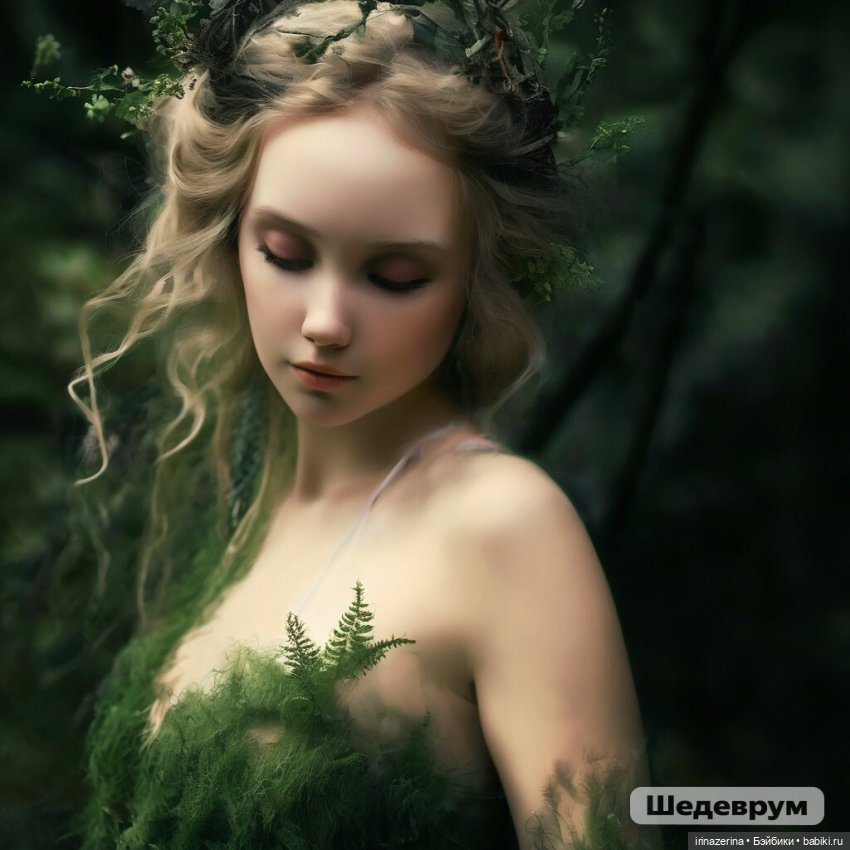 Фантазия Шедевриума на тему Лесная нимфа (фото 8)