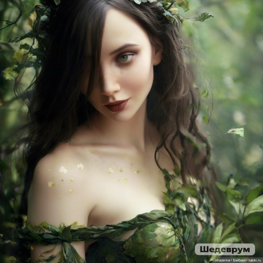 Фантазия Шедевриума на тему Лесная нимфа