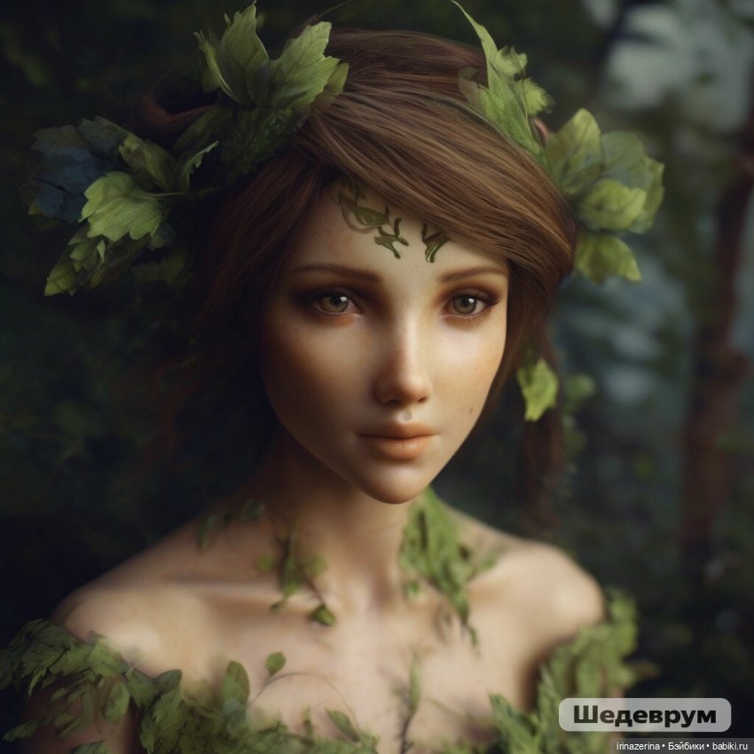 Фантазия Шедевриума на тему Лесная нимфа (фото 3)