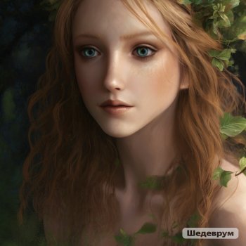 Фантазия Шедевриума на тему Лесная нимфа!