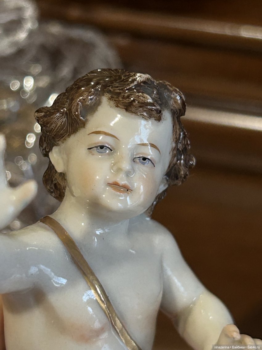 Путти Антикварный 1925 года (фото 6)