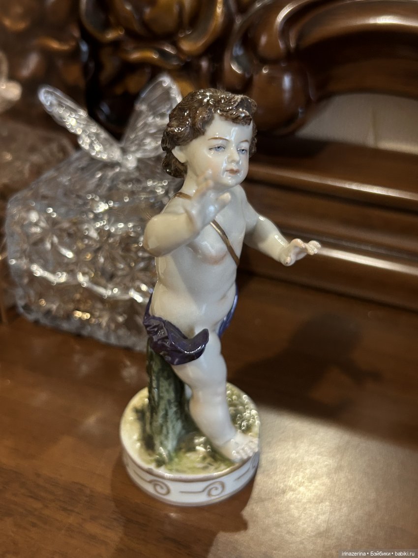 Путти Антикварный 1925 года (фото 2)