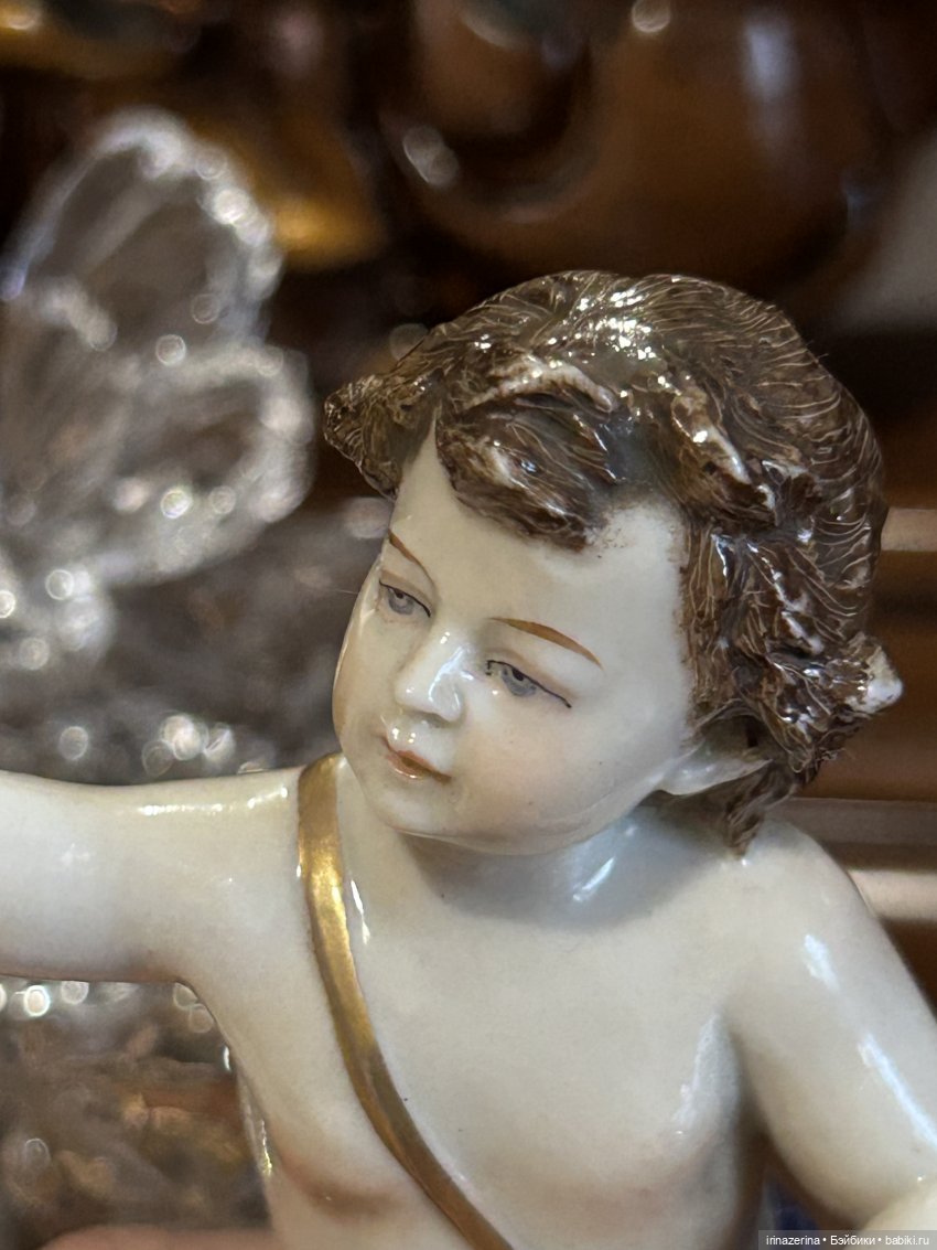 Путти Антикварный 1925 года (фото 7)