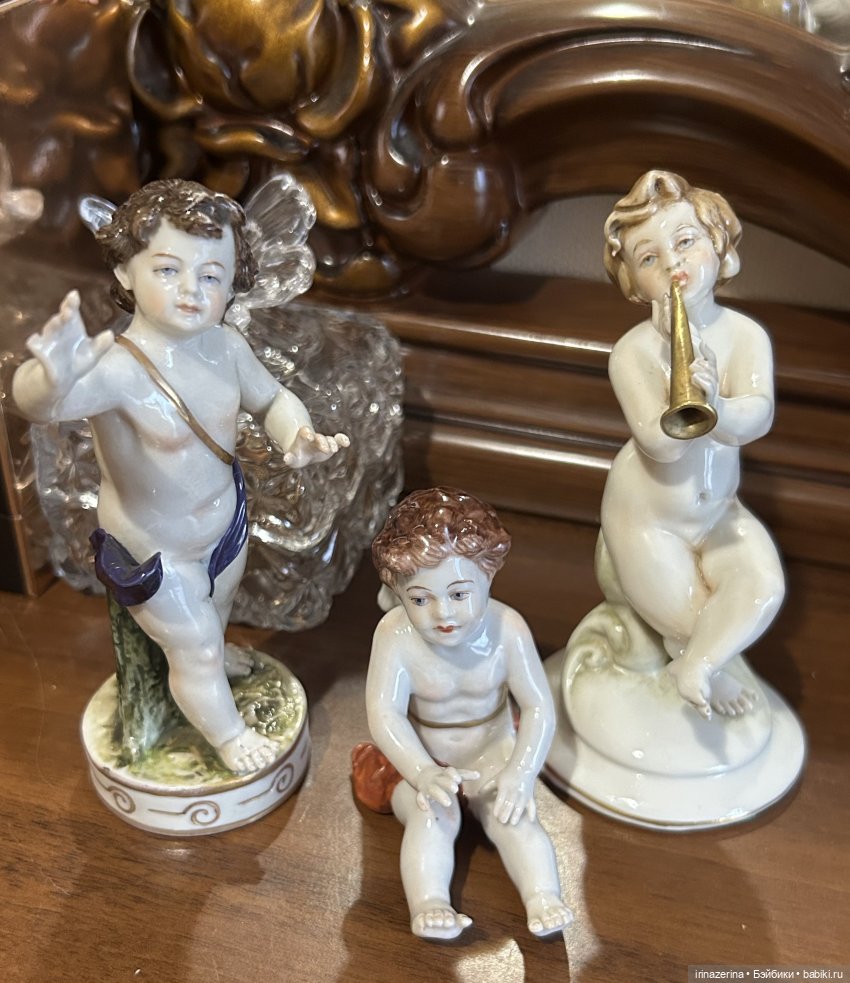 Винтажный Путти из моей коллекции