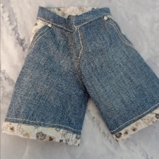 Джинсовые шорты на минифи