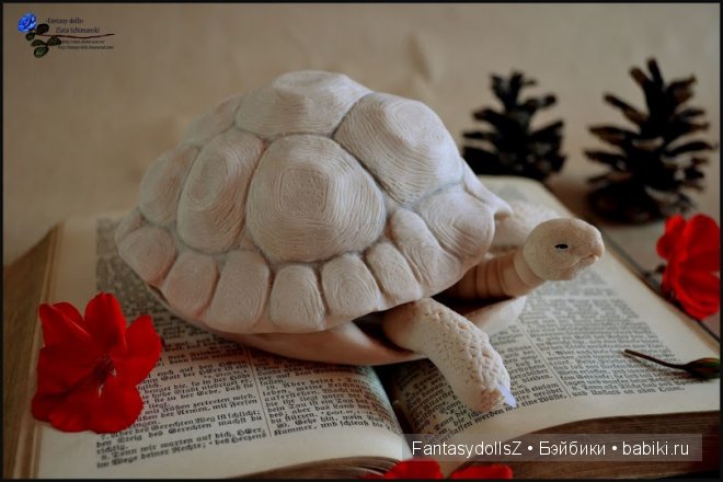 Как я создавала авторскую шарнирную черепаху Дороти (фото 2)